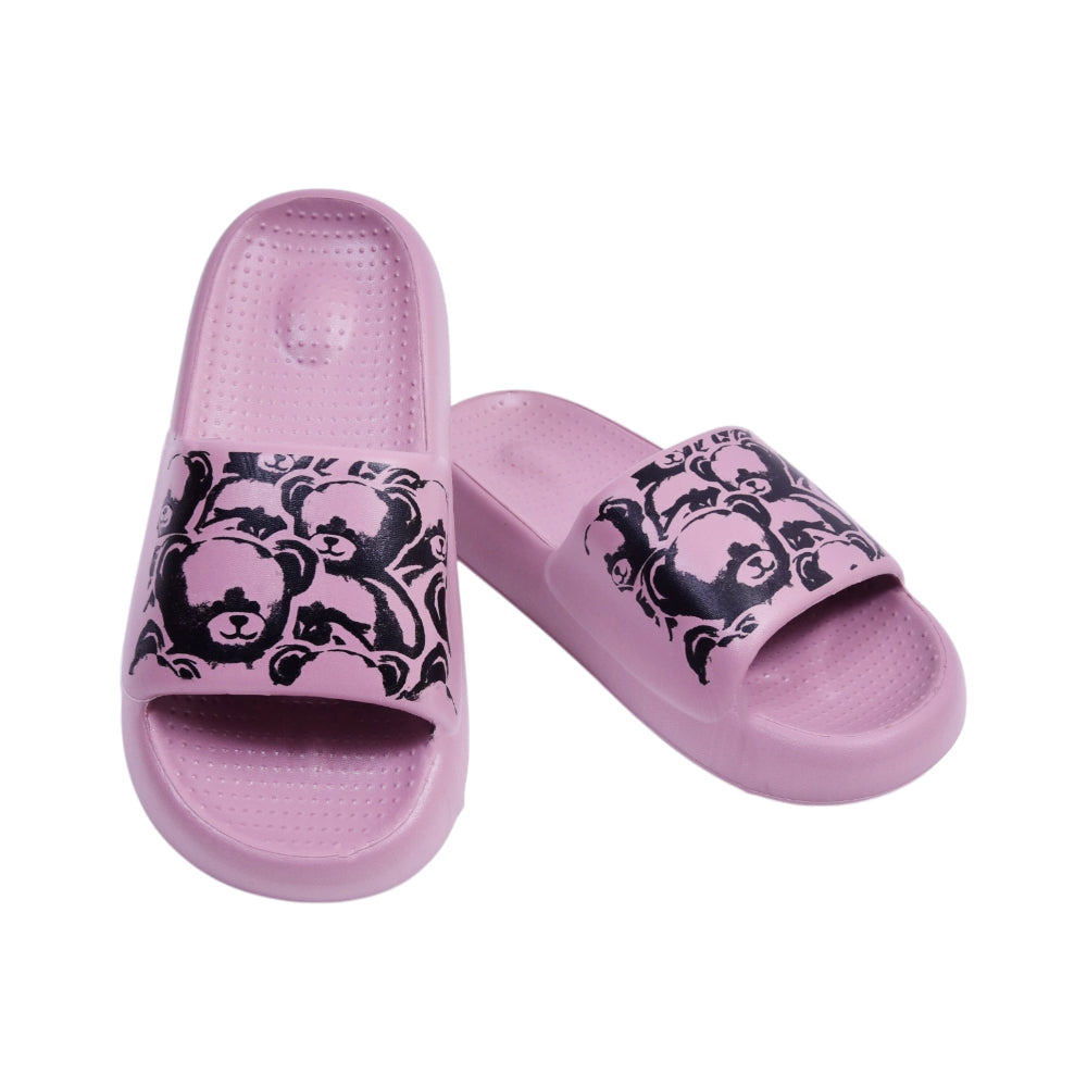 LADIES SLIPPER 36-37 L PINK 8126-9 36-41 EVA Default Title - MamasJan KidsWear