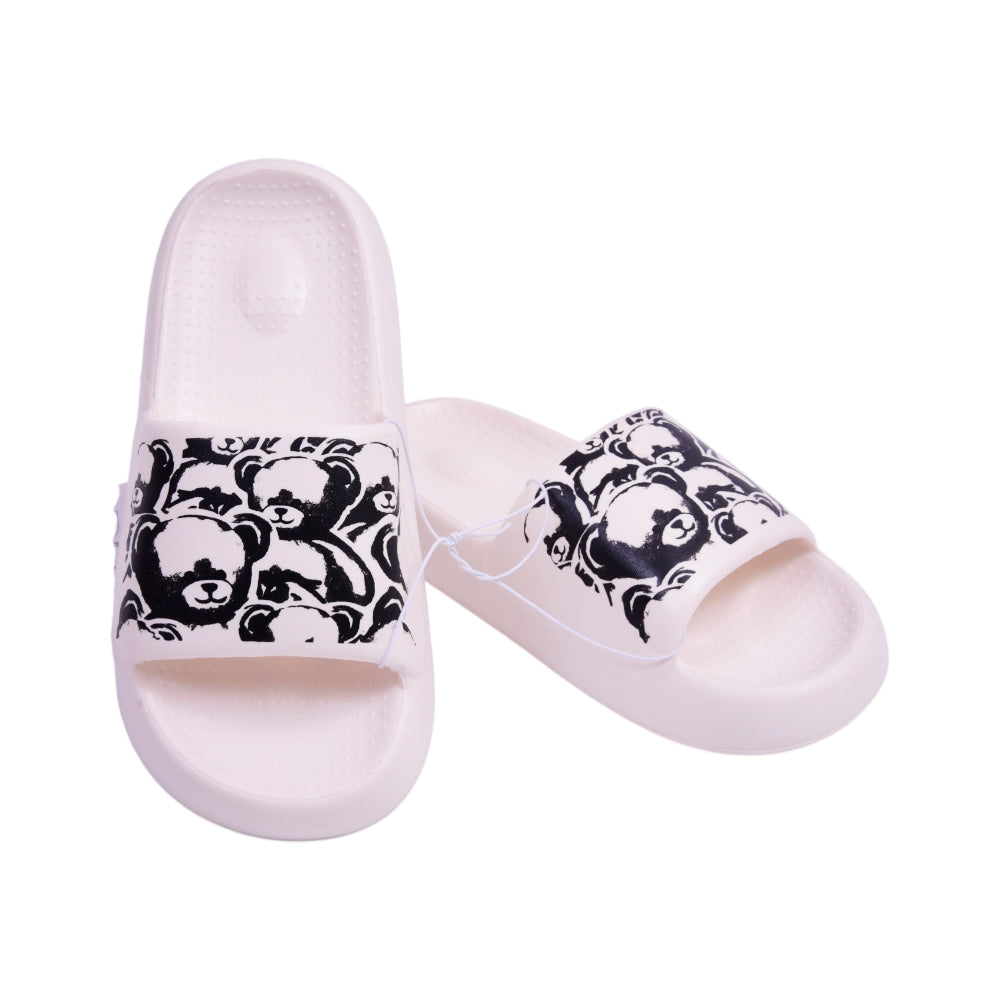 LADIES SLIPPER 36-37 WHITE 8126-9 36-41 EVA Default Title - MamasJan KidsWear