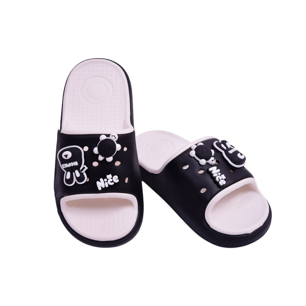 BOYS SLIPPER IR 36-37 BLACK 8158-2 36-41 EVA Default Title - MamasJan KidsWear