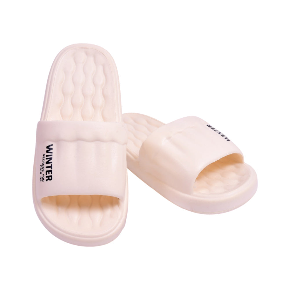 LADIES SLIPPER IR 36-37 WHITE 6002 36-41 EVA Default Title - MamasJan KidsWear