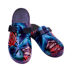 LADIES CROCS FANCY IR-26 SIZE 42 BLUE GREEN 8018D-4 37-42 EV Default Title - MamasJan KidsWear