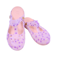 LADIES CROCS FANCY IR-26 SIZE 42 PURPLE 8018C-4 37-42 EVA-PV Default Title - MamasJan KidsWear