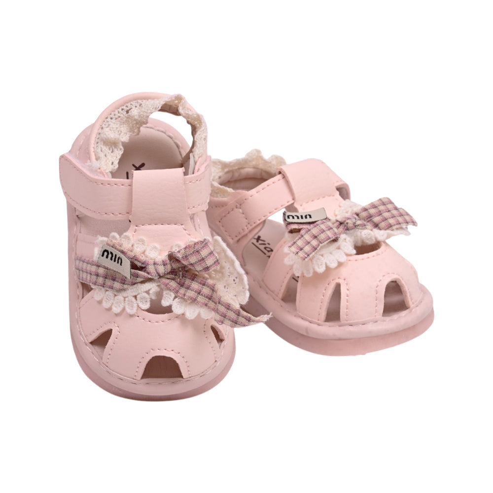 GIRLS SANDAL SIZE 18 PINK M79 16-20 W-G Default Title - MamasJan Boys Shoes & Slippers