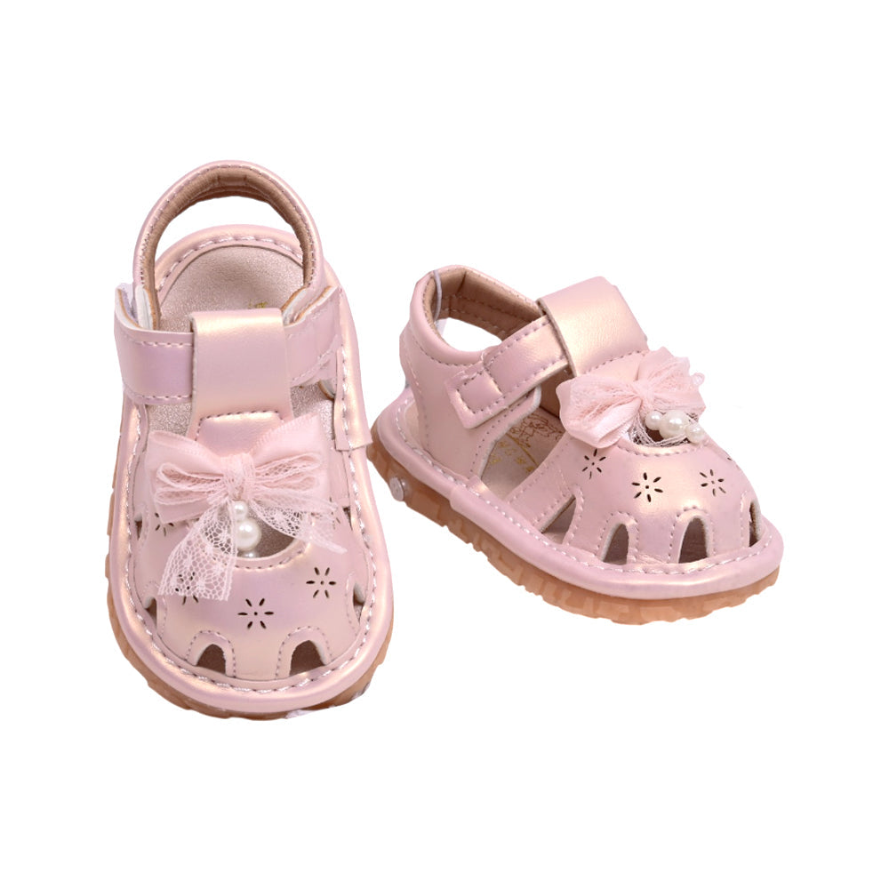 GIRLS SANDAL SIZE 18 PINK C-23 16-20 W-G Default Title - MamasJan Boys Shoes & Slippers