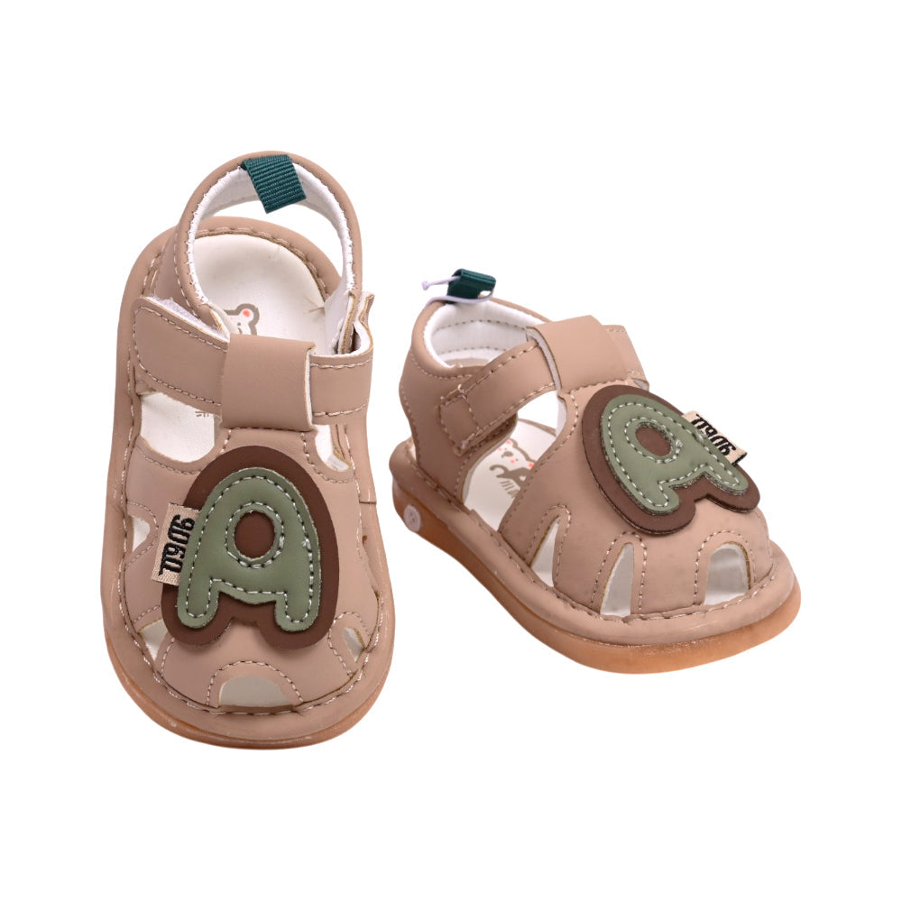 BOYS SANDAL SIZE 18 BROWN M-40 17-20 W-G Default Title - MamasJan Boys Shoes & Slippers