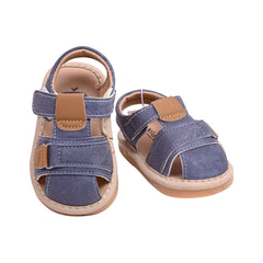 BOYS SANDAL SIZE 18 BLUE M-41 17-20 W-G Default Title - MamasJan Boys Shoes & Slippers