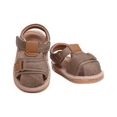 BOYS SANDAL SIZE 18 BROWN M-41 16-20 W-G Default Title - MamasJan Boys Shoes & Slippers