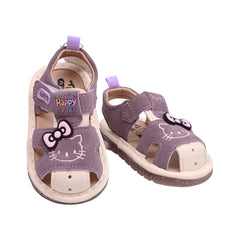 GIRLS SANDAL SIZE 18 PURPLE 18 17-21 W-G Default Title - MamasJan Boys Shoes & Slippers
