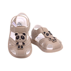 BOYS SANDAL SIZE 16 BROWN A895 15-20 W-G Default Title - MamasJan Boys Shoes & Slippers