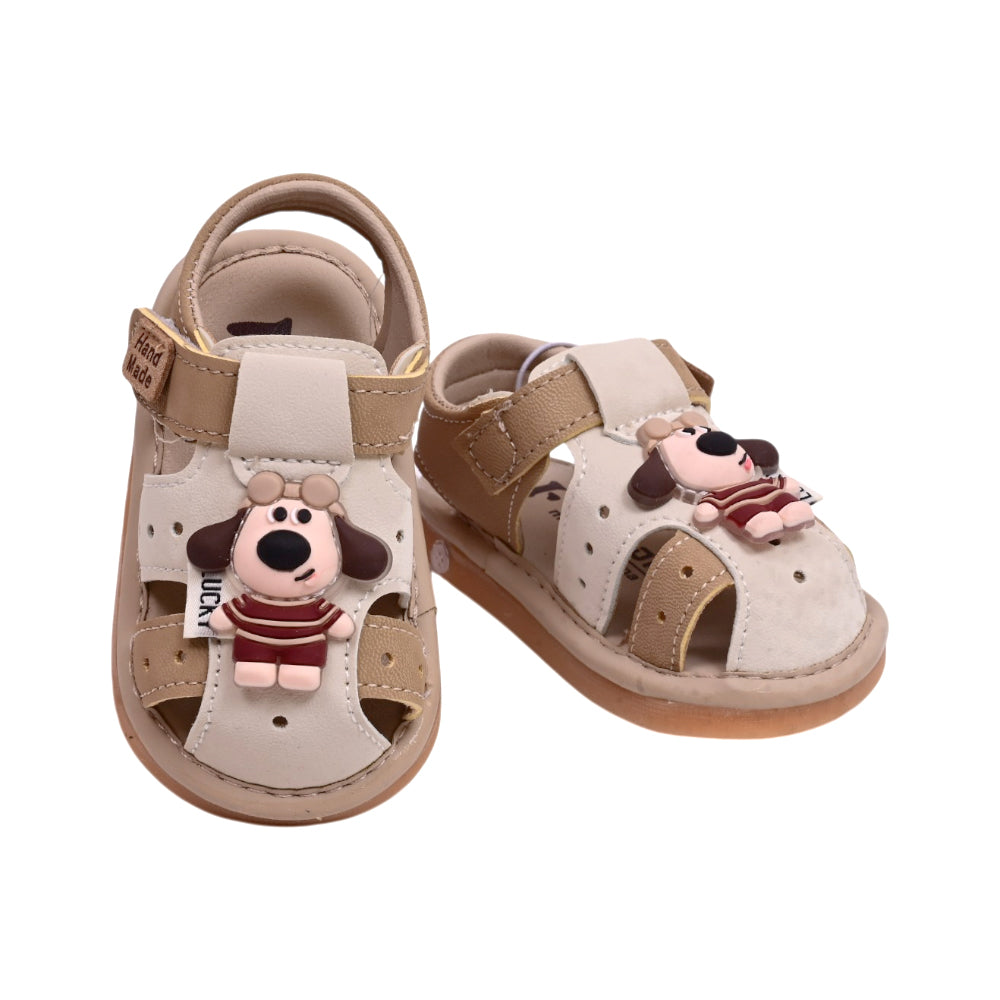 BOYS SANDAL SIZE 18 BROWN M-77 17-20 W-G Default Title - MamasJan Boys Shoes & Slippers