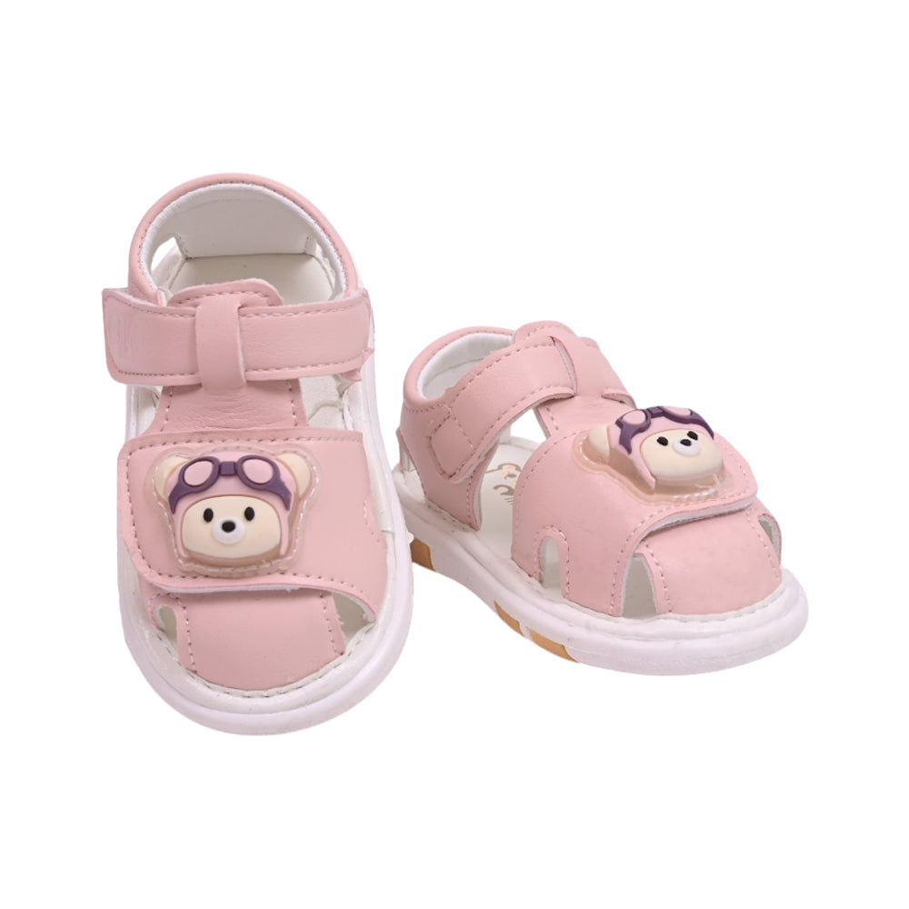 GIRLS SANDAL SIZE 18 PINK M21 17-21 W-G Default Title - MamasJan Boys Shoes & Slippers