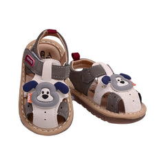 BOYS SANDAL SIZE 18 GRAY 38 17-21 W-G Default Title - MamasJan Boys Shoes & Slippers