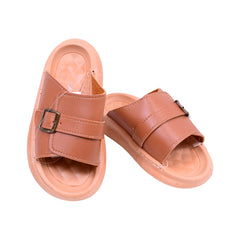 BOYS SLIPPER BROWN SIZE-33 JH011-1B 30-35 IR-26 EVA Default Title - MamasJan KidsWear