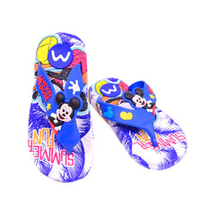 BOYS FLIP FLOP BLUE SIZE 27 968-A 24-29 IR-26 PVC Default Title - MamasJan KidsWear