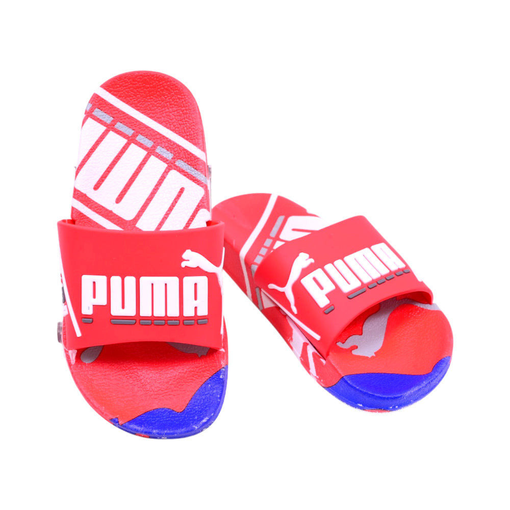 BOYS SLIPPER RED SIZE 29 009-1A 24-29 IR-26 PVC Default Title - MamasJan KidsWear