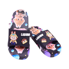 GIRLS SLIPPER BLACK SIZE 32 009-3B 30-35 IR-26 PVC Default Title - MamasJan KidsWear