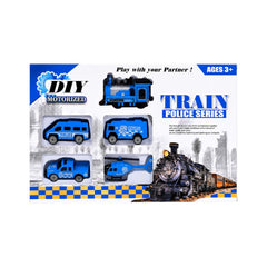015-37 POLICE TRAIN SET A.I Default Title - MamasJan Toys