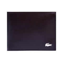 LACOSTE MENS WALLET NH1115FG-000 NOIR Default Title - MamasJan Gift counter