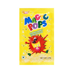 GEEF MAGIC POPS POPPING CANDY LEMON FLAVOUR 5.5 GM Default Title - MamasJan Grocery Food