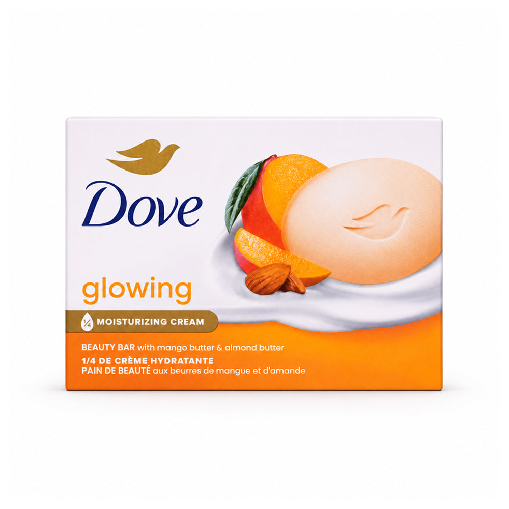 DOVE SOAP BAR GLOWING MANGO BUTTER & ALMOND 106 GM Default Title - MamasJan skincare
