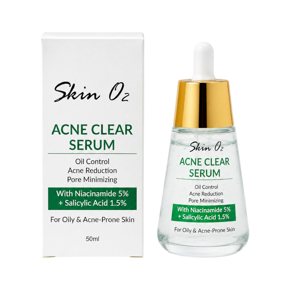 SKIN 02 ACNE CLEAR SERUM 50ML Default Title - MamasJan skincare