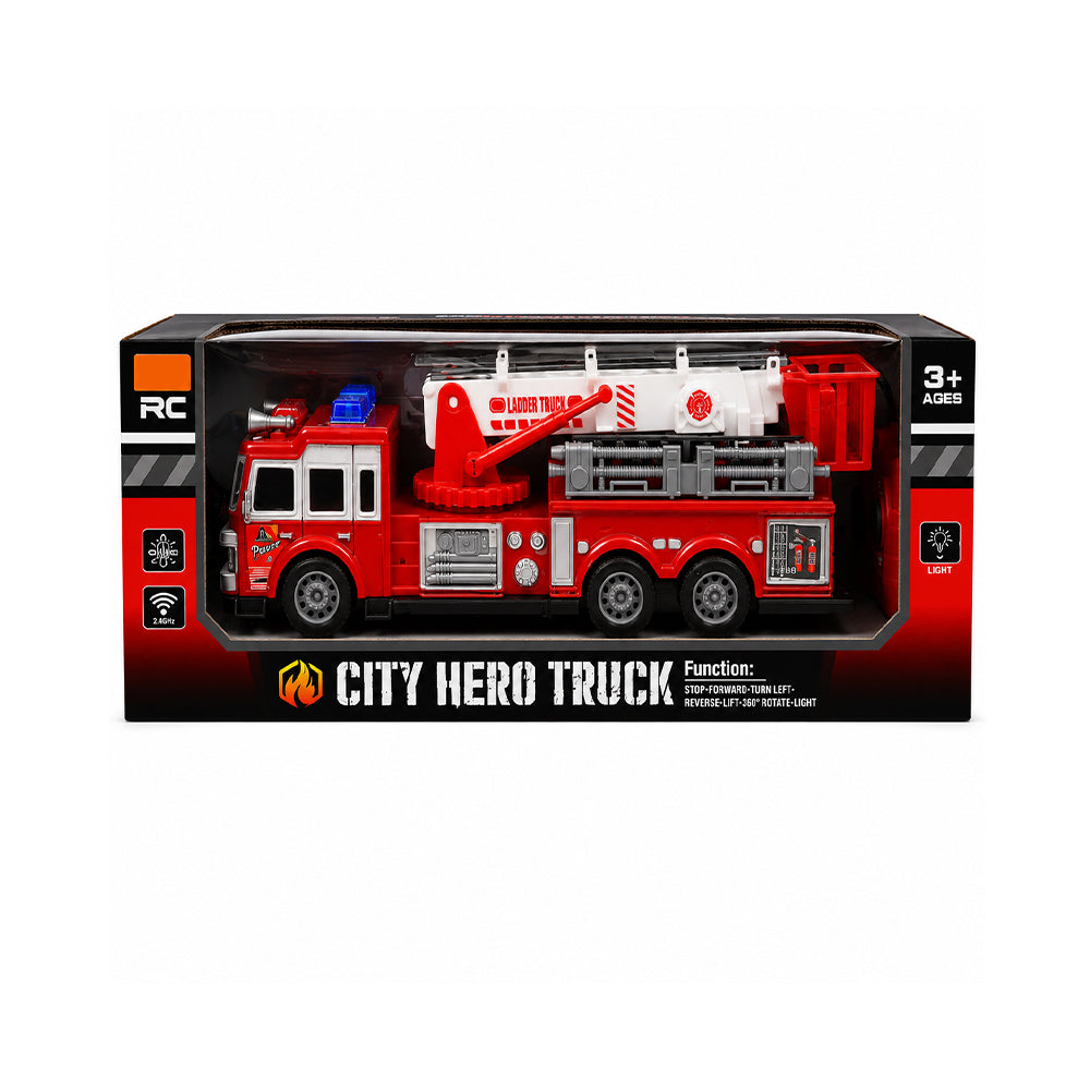 SH-9078 FIRE RESCUE TRUCK R/C A.I Default Title - MamasJan Toys