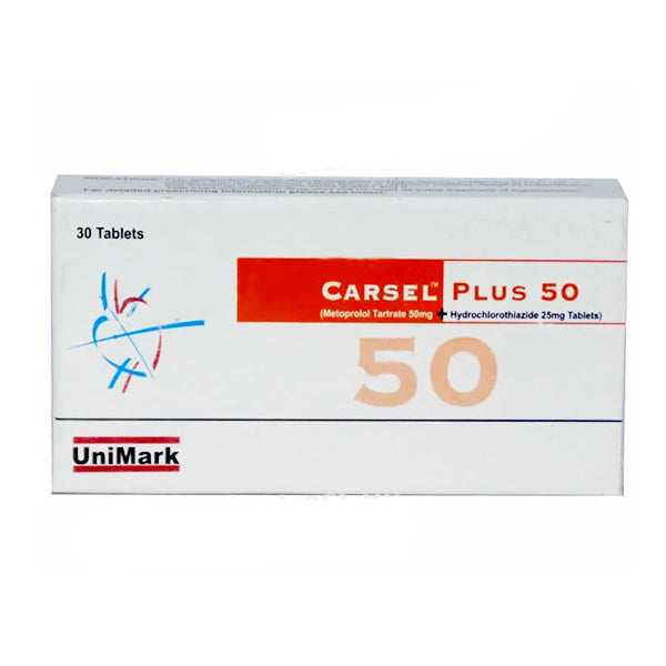 CARSEL PLUS 50MG 30S