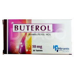 BUTEROL 10MG Tablets 30s
