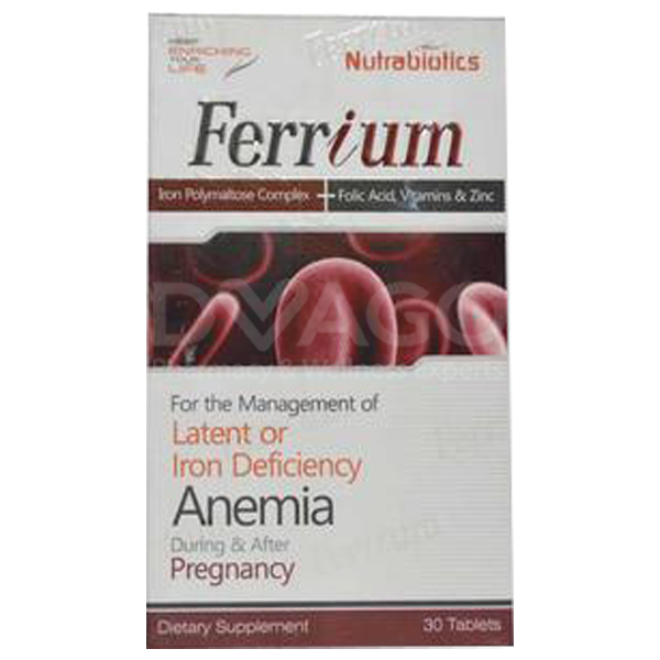 Ferrium Tablets (1 Box = 30 Tablets)