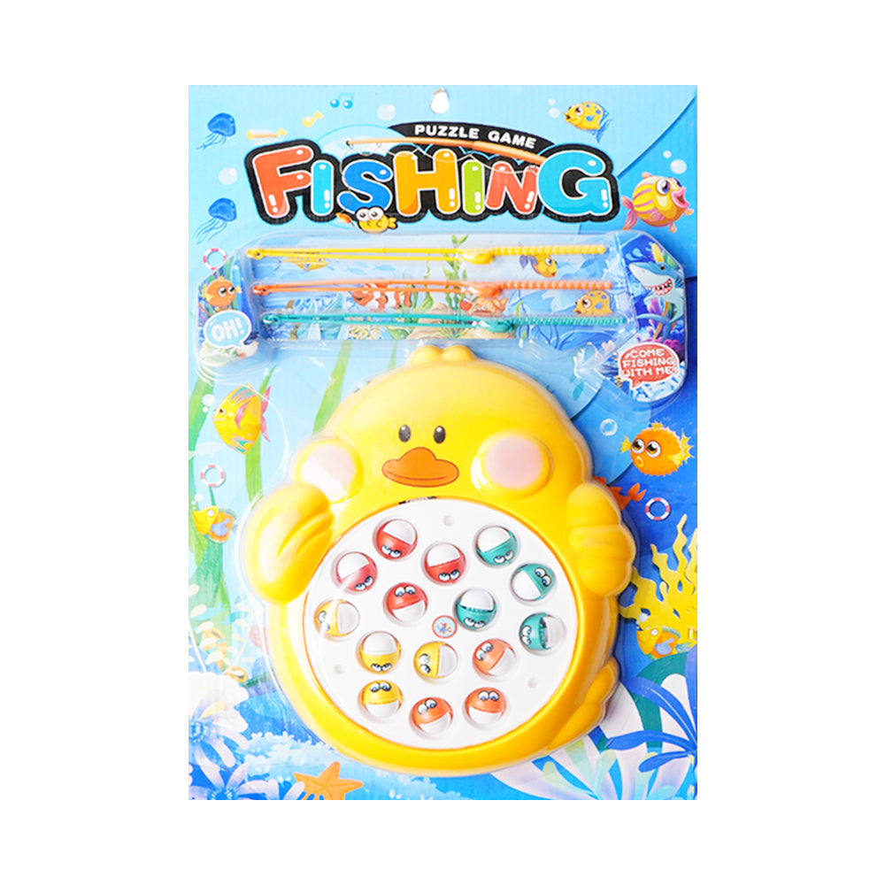 137-14A PUZZLE FISHING GAME IN CARD Default Title - MamasJan Toys