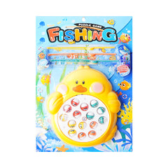 137-14A PUZZLE FISHING GAME IN CARD Default Title - MamasJan Toys