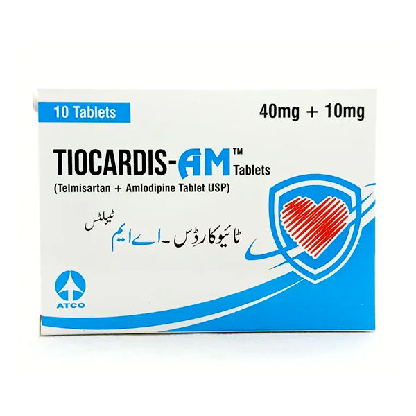 Tiocardis Am Tablets 40mg/10mg