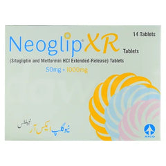 Neoglip Xr Tablets 50mg/1000mg