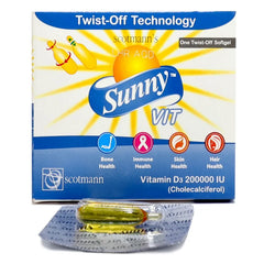 Sunny Vit Softgel Capsules 200,000IU (1 Box = 1 Capsule)