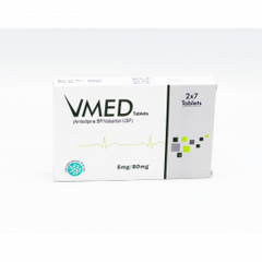Co-Vmed Tablets 5mg/160mg/12.5mg (1 Strip = 7 Tablets)