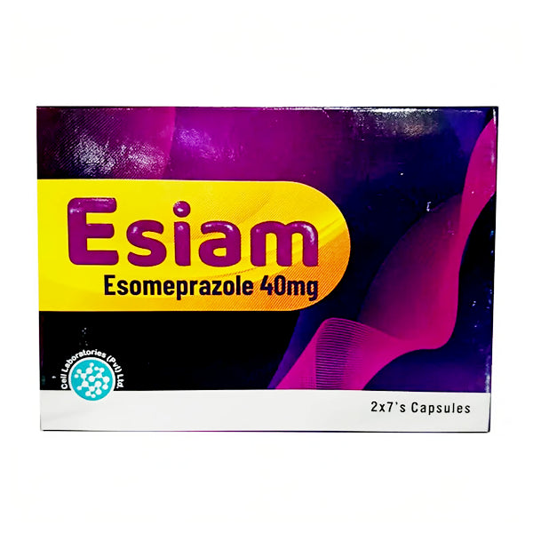 Esiam Capsules 40mg  (1 Strip = 7 Capsules)