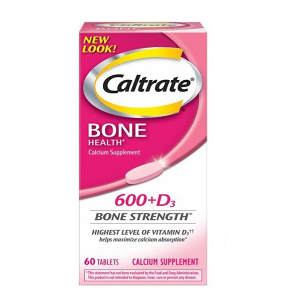 Caltrate Tablets (1 Bottle = 60 Tablets)