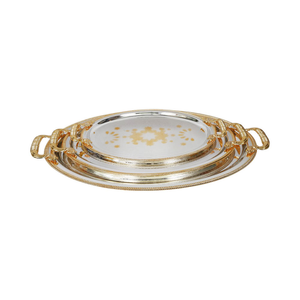 TRAY SET 3PC NAJIB NB2425 Default Title - MamasJan Crockery