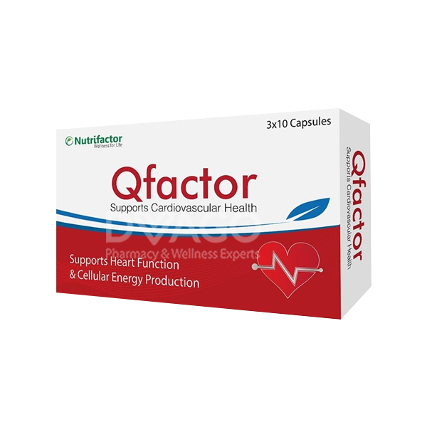 Nutrifactor Qfactor Capsule 100mg (1 Bottle = 30 Capsules)
