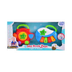 LT8204 MUSICAL DRUM W-PIANO Default Title - MamasJan Toys