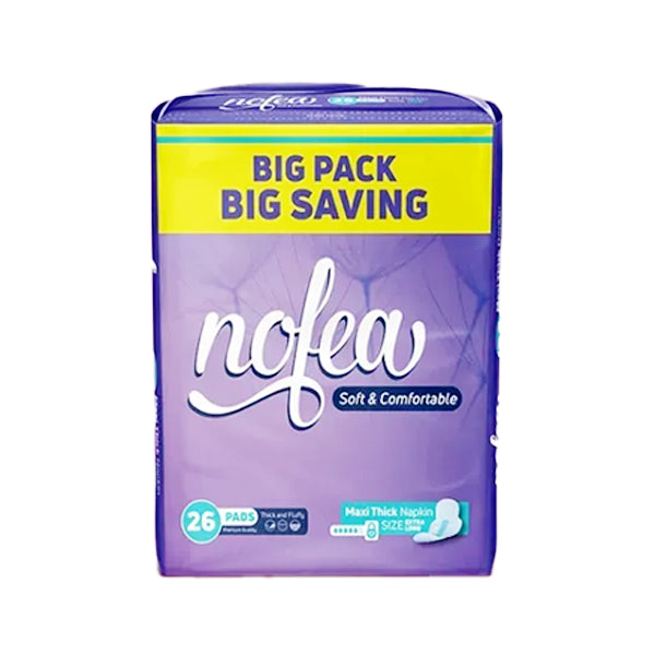 NOFEA MAXITHICK NAPKIN XL 26PC