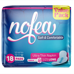 NOFEA ULTRATHIN NAPKIN L 18PCS