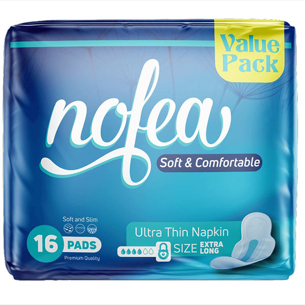 NOFEA ULTRATHIN NAPKIN XL 16PC