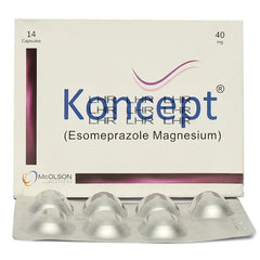 Koncept Capsules 40mg  (1 Strip = 7 Capsules)
