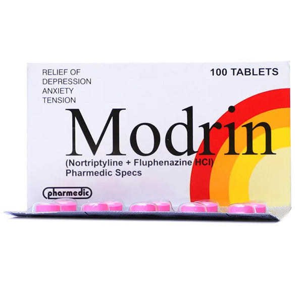 Modrin Tablets 10mg/0.5mg (1 Strip = 10 Tablets)