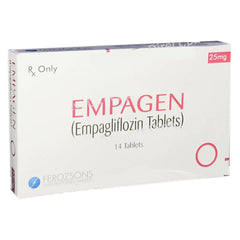 Empagen Tablets 25mg (1 Box = 1 Strip)(1 Strip = 14 Tablets)