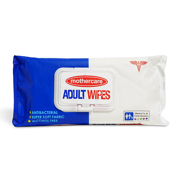 Mothercare Antibacterial Adult Wipes (Box = 40Pcs)