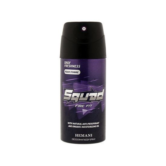 Hemani Squad Deodorant Spray Fire Fit for Women 150ml