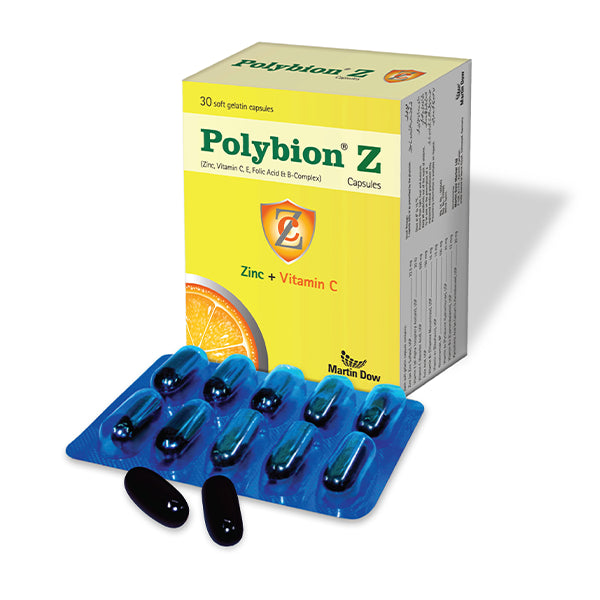Polybion-Z Capsules (1 Strip = 10 Capsules)