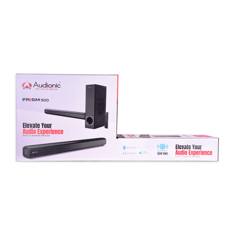 AUDIONIC SOUND BAR PRISM 500 Default Title - MamasJan Electronics